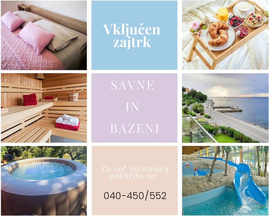 Green Place Apartments Порторож Экстерьер фото
